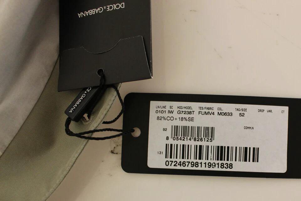 Dolce & Gabbana Beige Cotton Silk Blend Dress Vest Blazer by Dolce & Gabbana