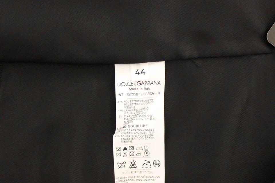 Dolce & Gabbana Gray Wool Stretch Dress Vest Blazer by Dolce & Gabbana