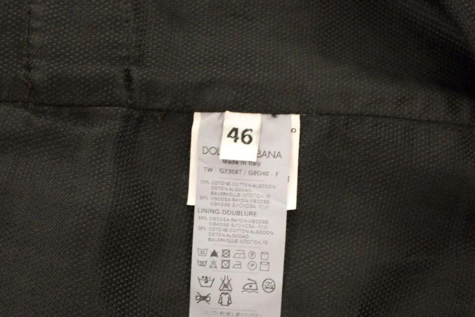 Dolce & Gabbana Black Cotton Viscose Dress Vest Blazer by Dolce & Gabbana