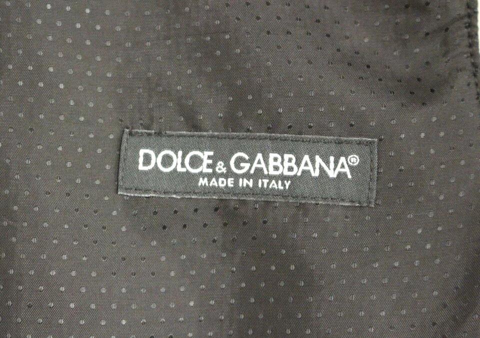 Dolce & Gabbana Gray Wool Blend Logo Vest Gilet Weste by Dolce & Gabbana