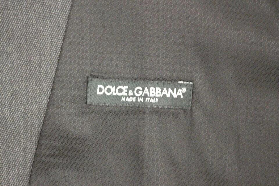 Dolce & Gabbana Gray Wool Formal Dress Vest Gilet Weste by Dolce & Gabbana