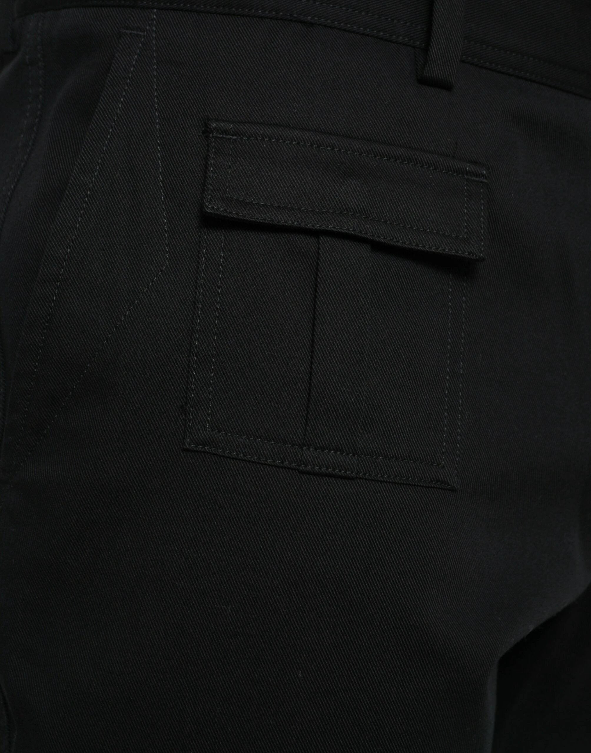 Dolce & Gabbana Black Gray slim Cotton Denim Jeans by Dolce & Gabbana