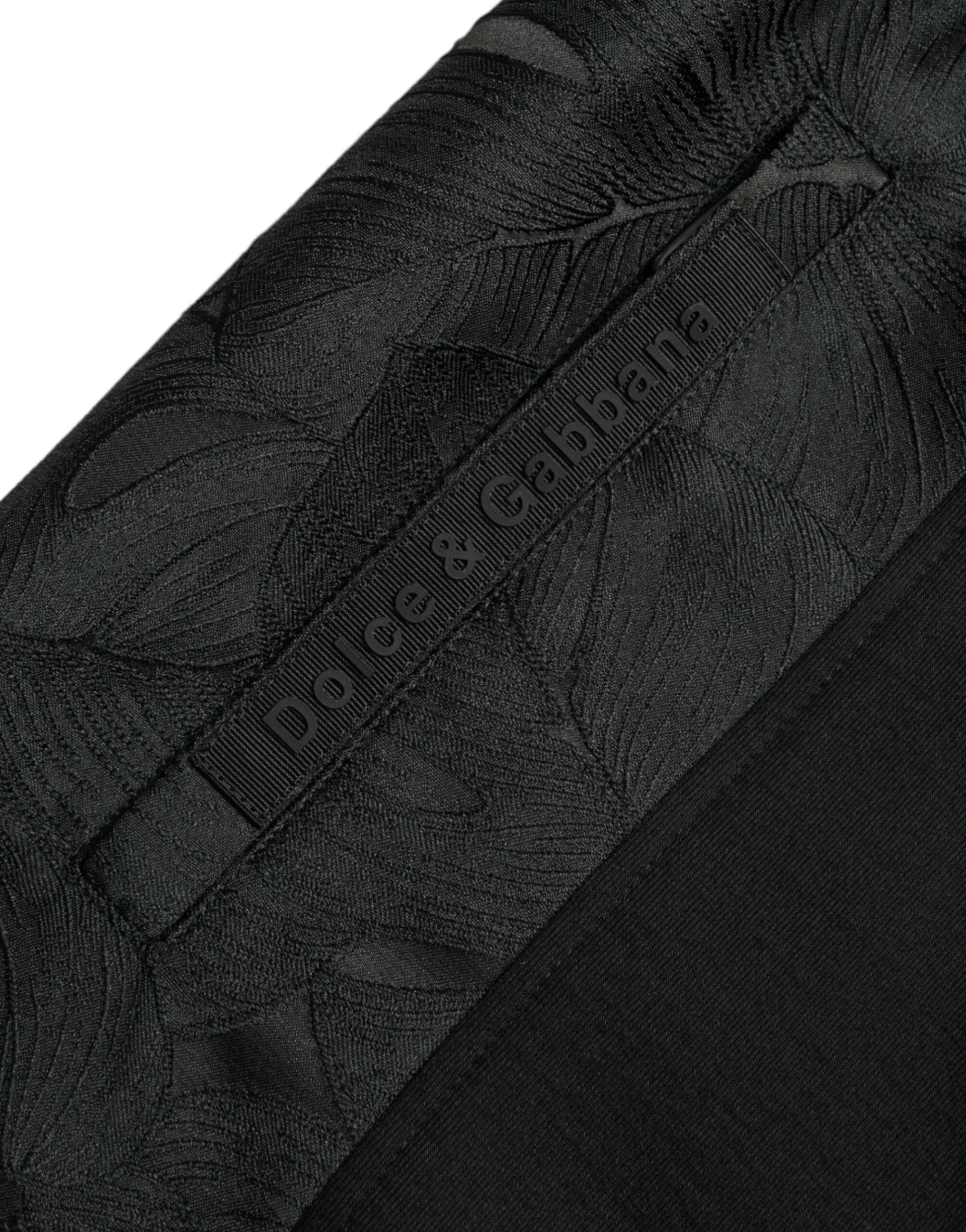 Dolce & Gabbana Black Cotton Slim Stretch Jogger Pants by Dolce & Gabbana
