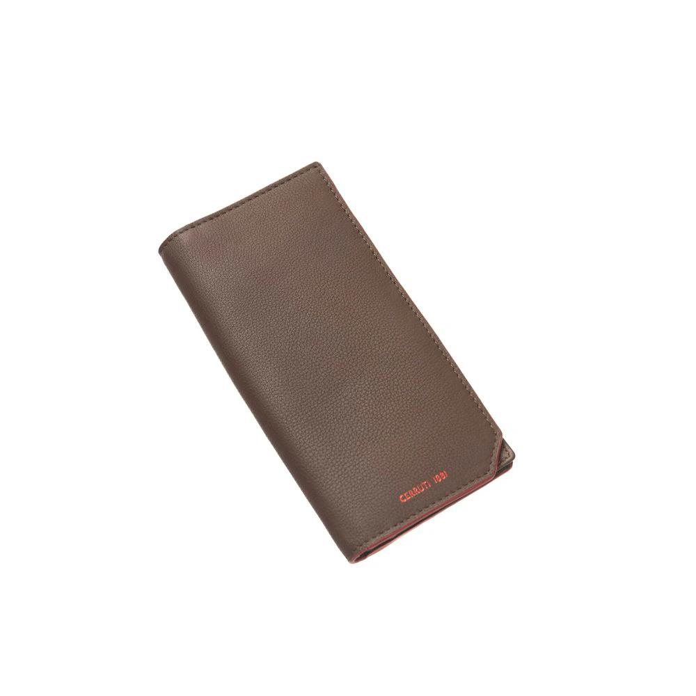 Cerruti 1881 Brown Calfskin Men Wallet by Cerruti 1881