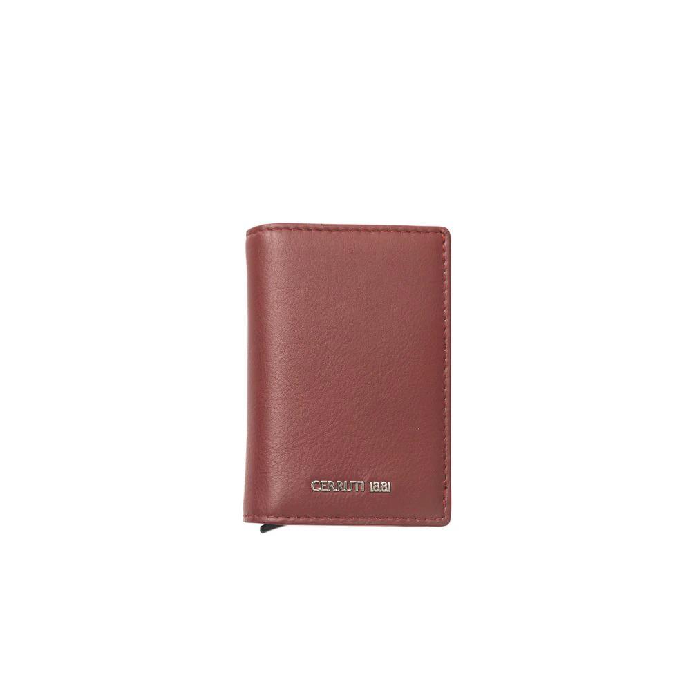 Cerruti 1881 Red Calfskin Men Wallet by Cerruti 1881