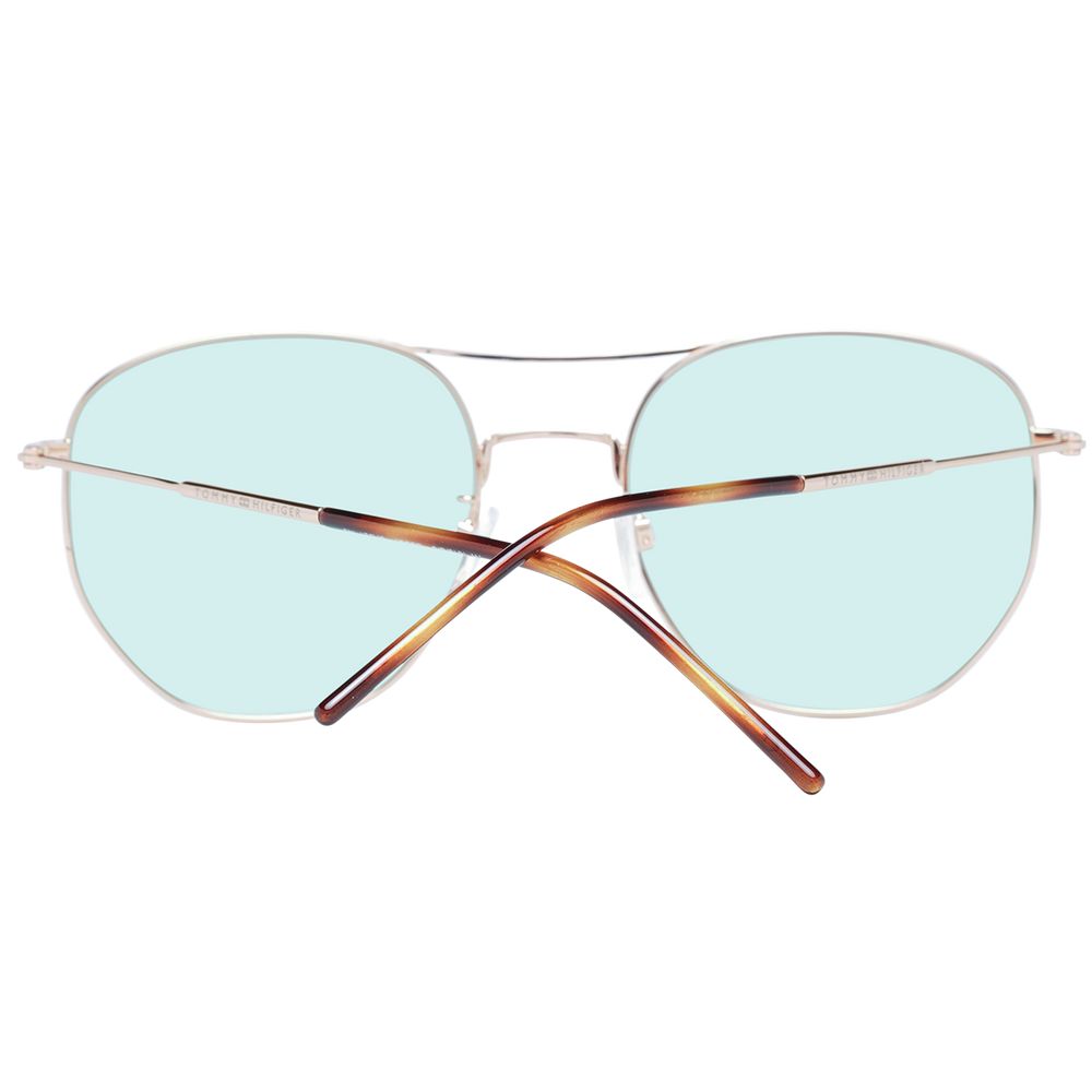 Tommy Hilfiger Rose Gold Metal Sunglasses by Tommy Hilfiger