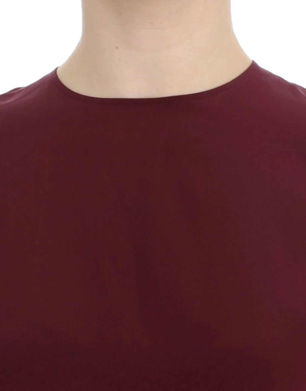 Dolce & Gabbana Red 3/4 sleeve silk blouse by Dolce & Gabbana