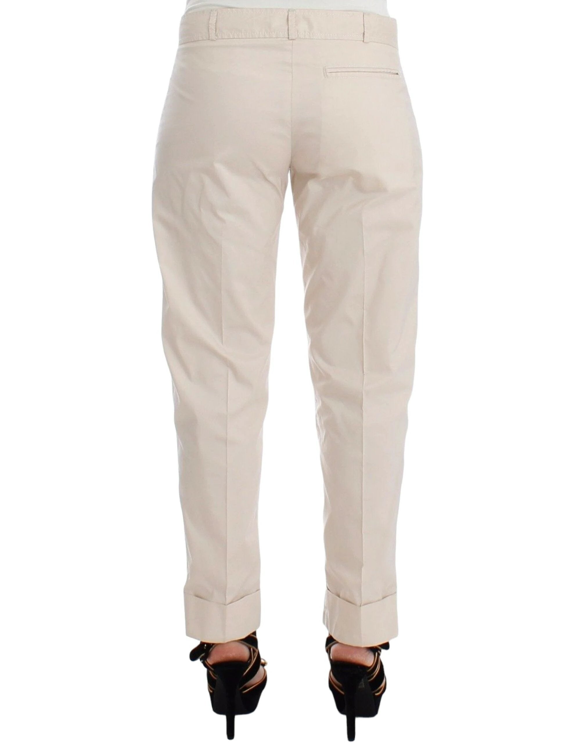 Ermanno Scervino Beige Chinos Casual Dress Pants Khakis by Ermanno Scervino