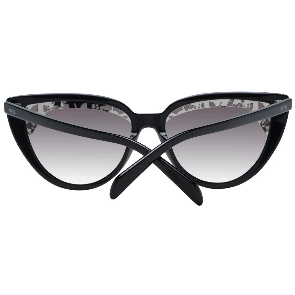 Emilio Pucci Black Plastic Sunglasses
