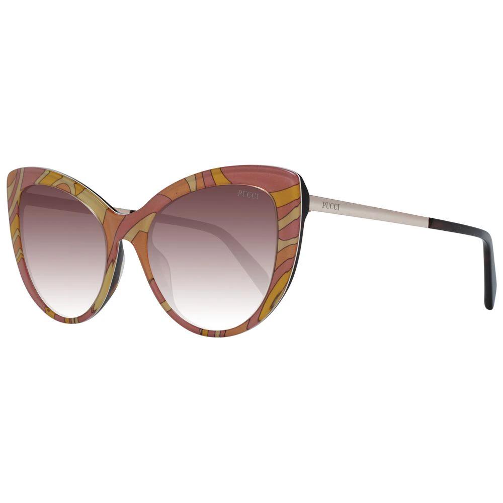 Lunettes de soleil multicolores en plastique Emilio Pucci