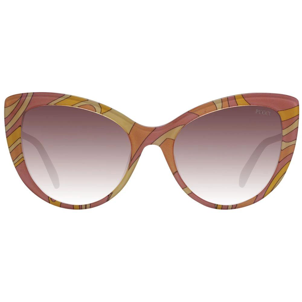 Lunettes de soleil multicolores en plastique Emilio Pucci