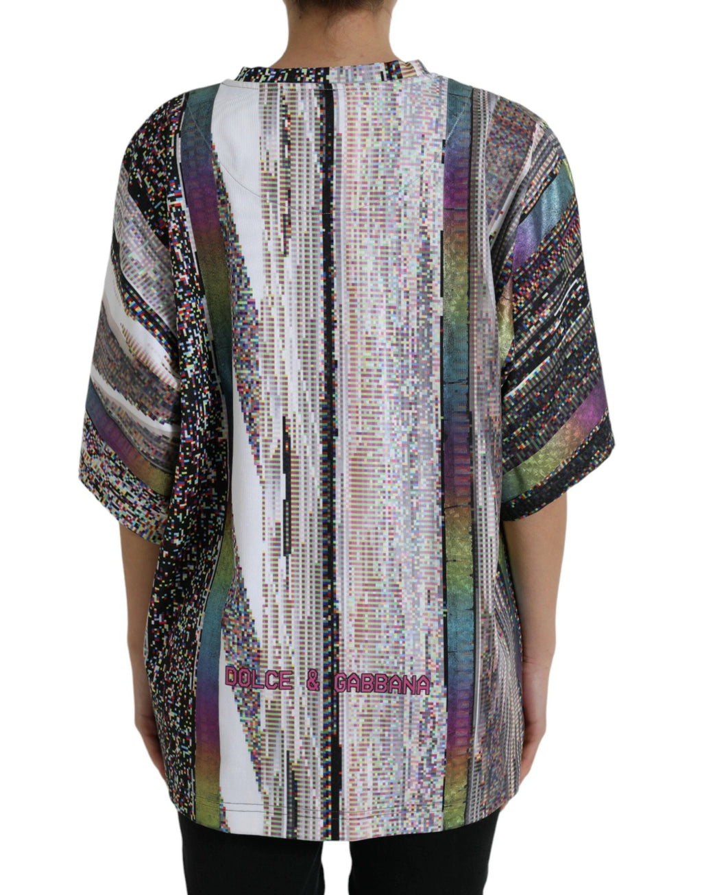 Dolce & Gabbana Multicolor With Love Always Print T-shirt by Dolce & Gabbana