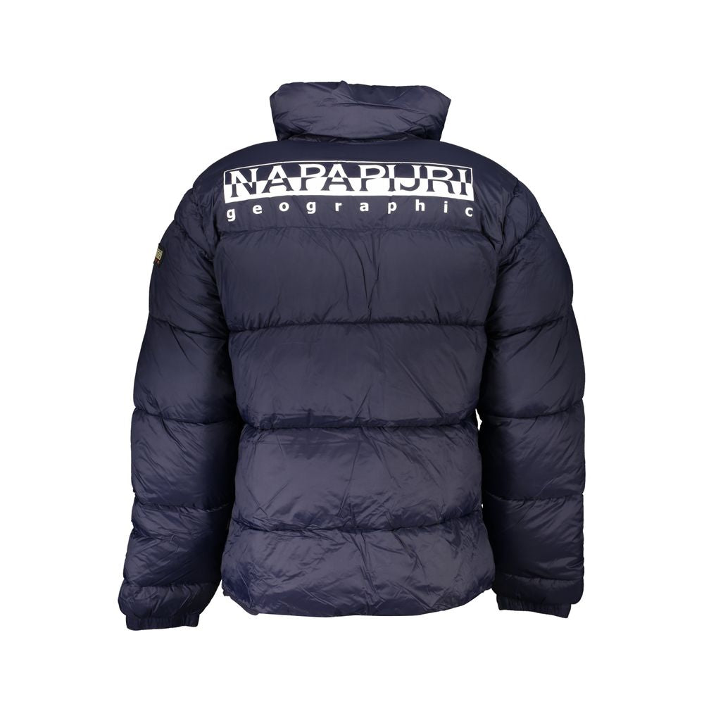 Napapijri Blue Polyamide Jacket by Napapijri