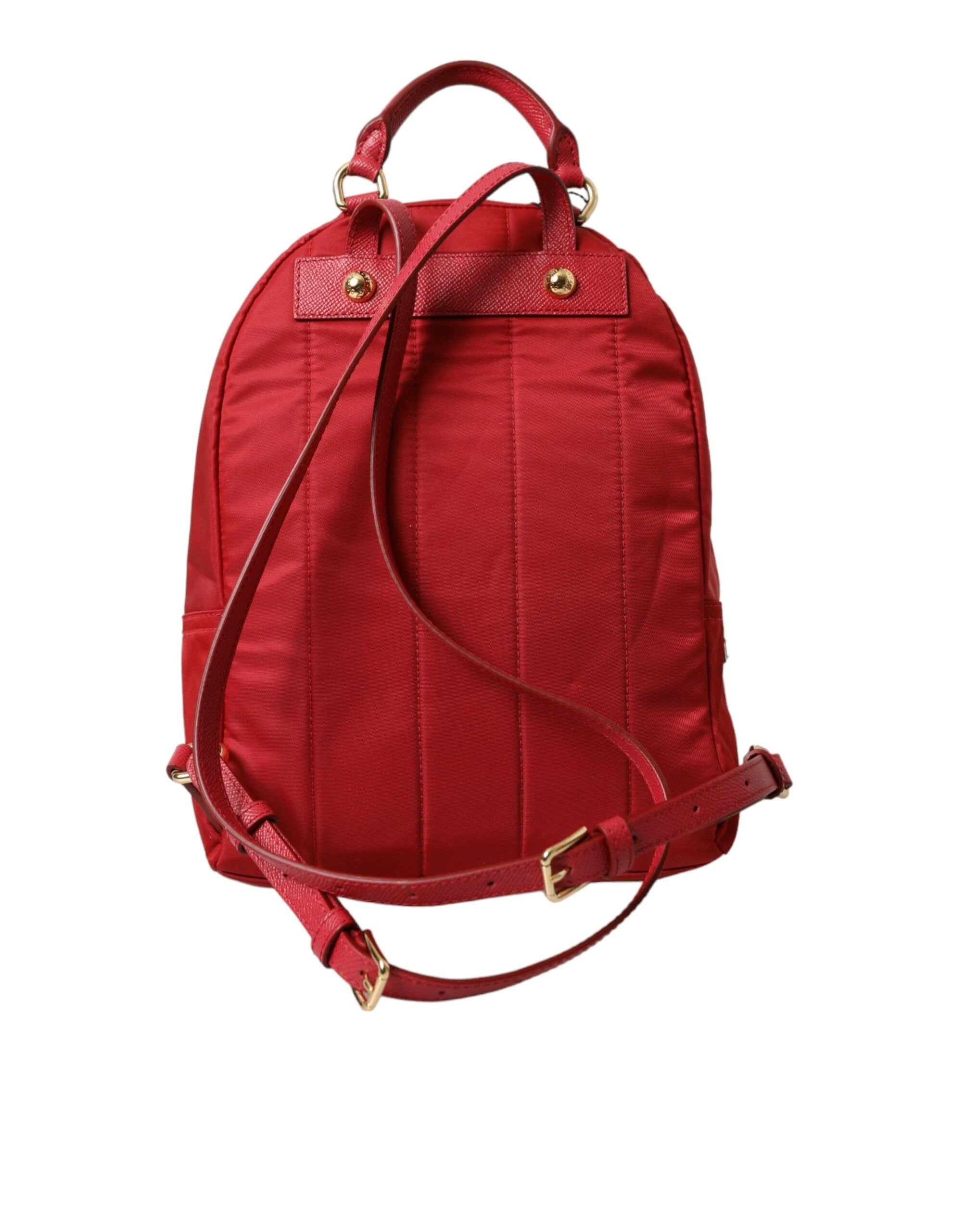Dolce & Gabbana Red #DGFAMILY Embellished Backpack VULCANO Bag by Dolce & Gabbana