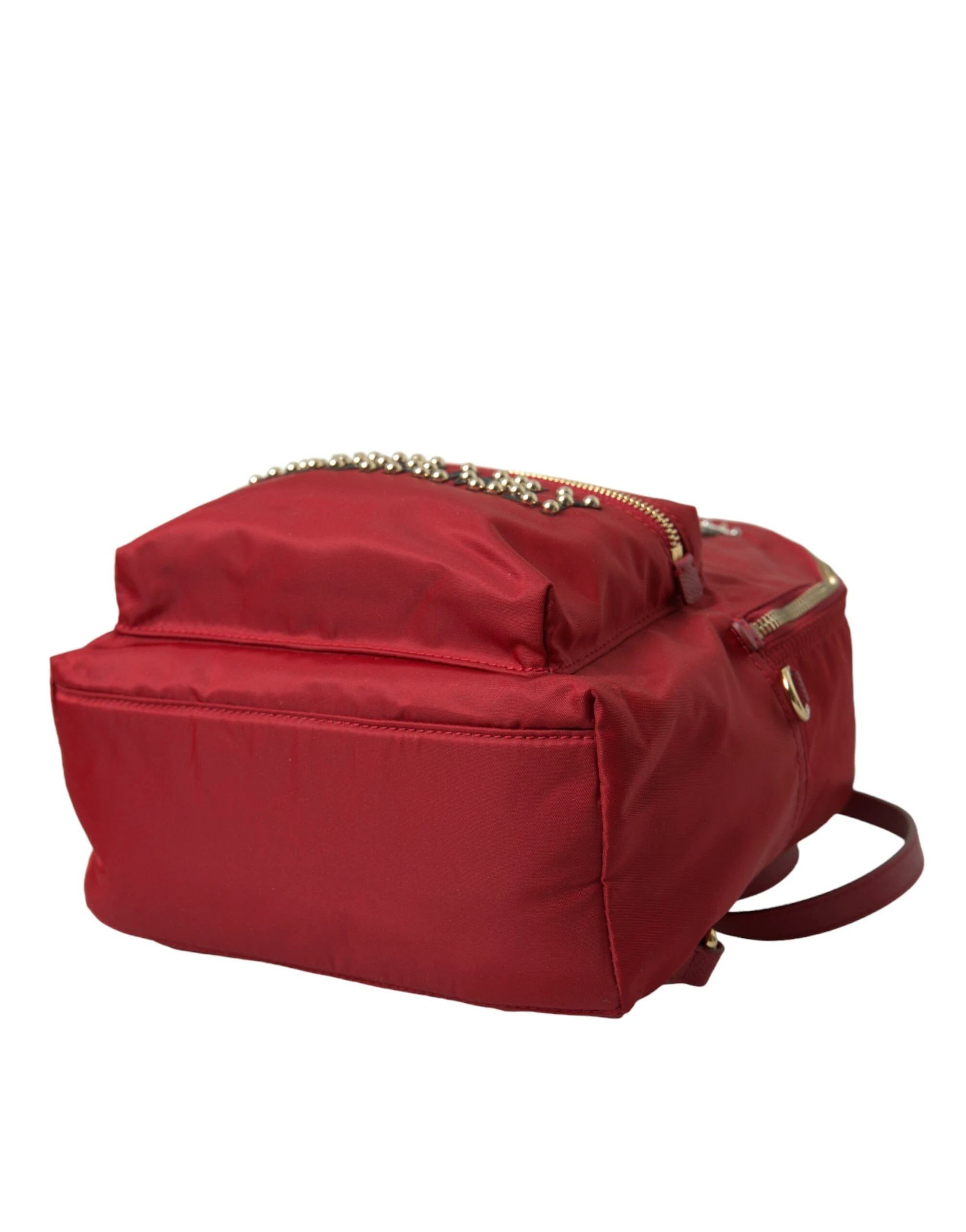 Dolce & Gabbana Red #DGFAMILY Embellished Backpack VULCANO Bag by Dolce & Gabbana