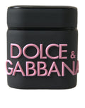 Dolce & Gabbana Black Pink Silicone Embossed Logo Airpods Case by Dolce & Gabbana