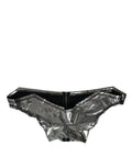 Dolce & Gabbana Silver Polyester Stretch Top by Dolce & Gabbana