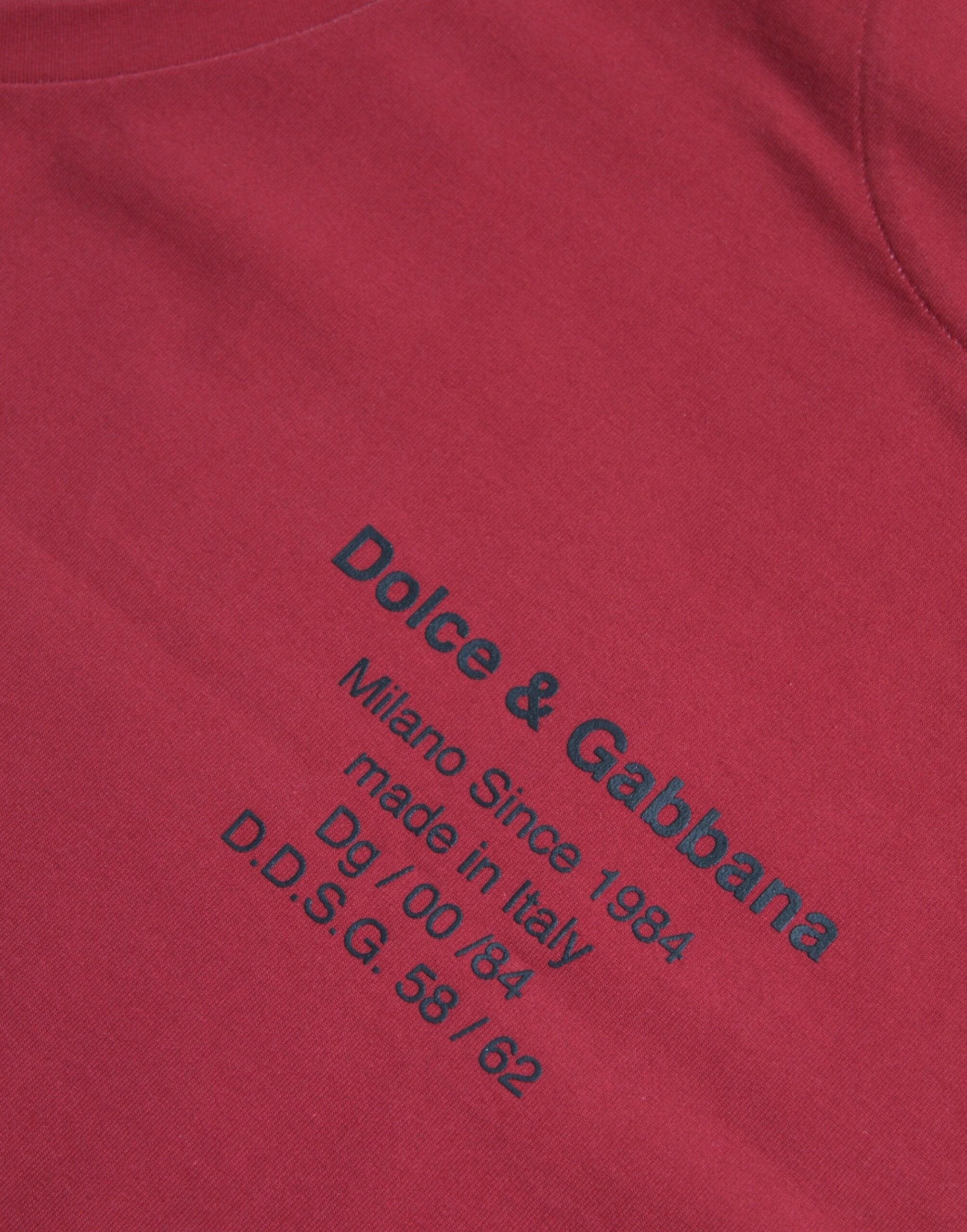 Dolce & Gabbana Red Leopard Print Sleeveless Tank T-shirt by Dolce & Gabbana