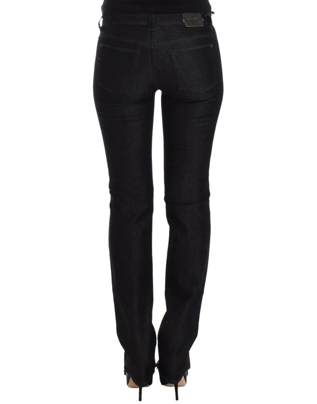 Ermanno Scervino Black Slim Jeans Denim Pants Skinny Leg Stretch by Ermanno Scervino