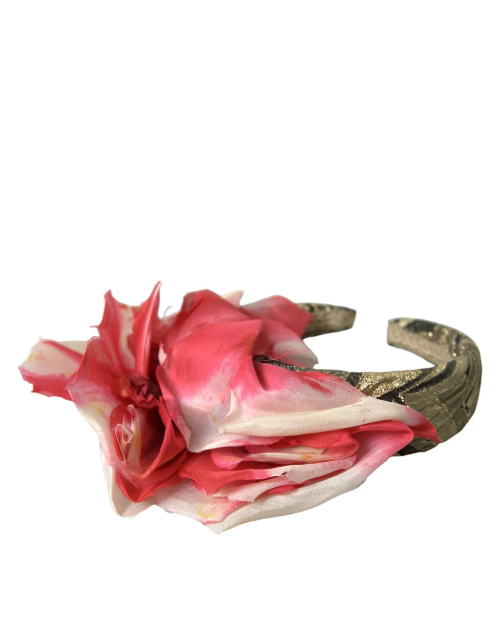 Dolce & Gabbana Multicolor Floral Applique Silk Women Headband Diadem by Dolce & Gabbana