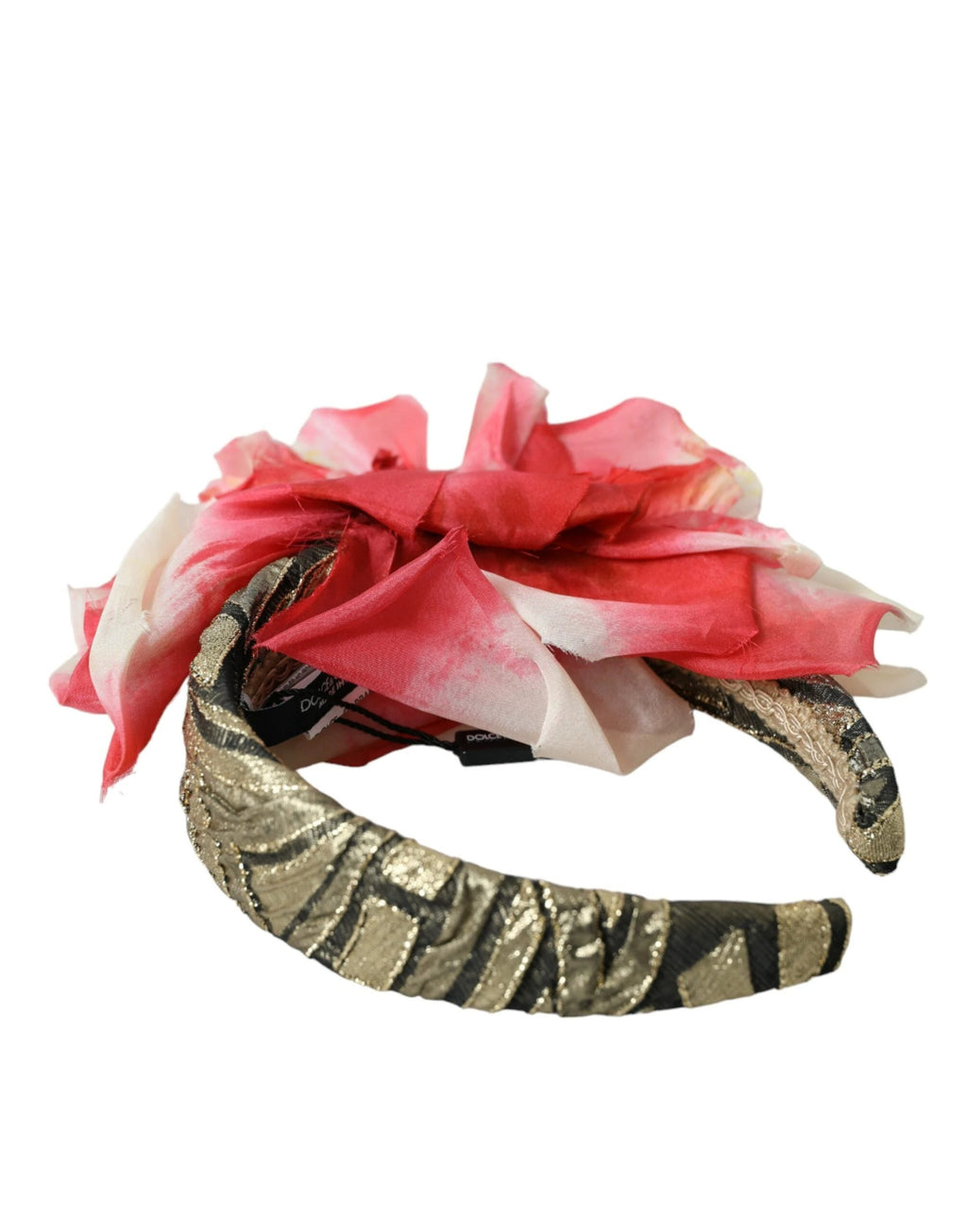 Dolce & Gabbana Multicolor Floral Applique Silk Women Headband Diadem by Dolce & Gabbana