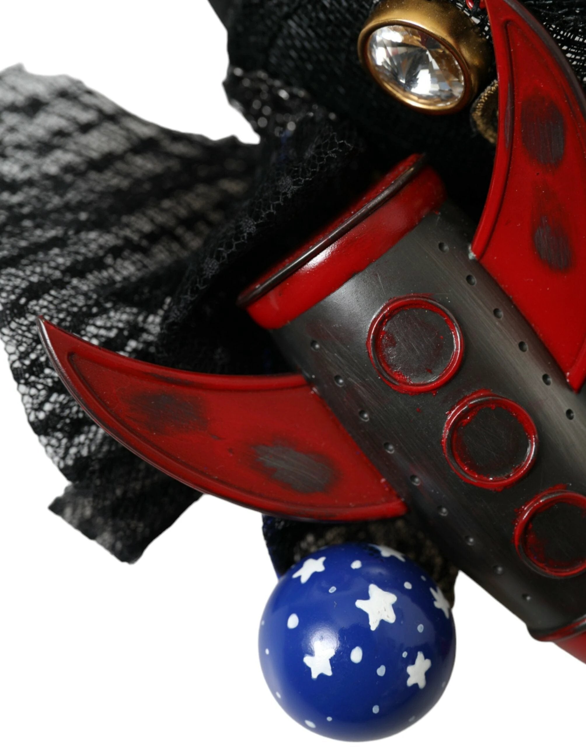 Dolce & Gabbana Multicolor Missile Rocket Crystal Stars Headband Diadem by Dolce & Gabbana