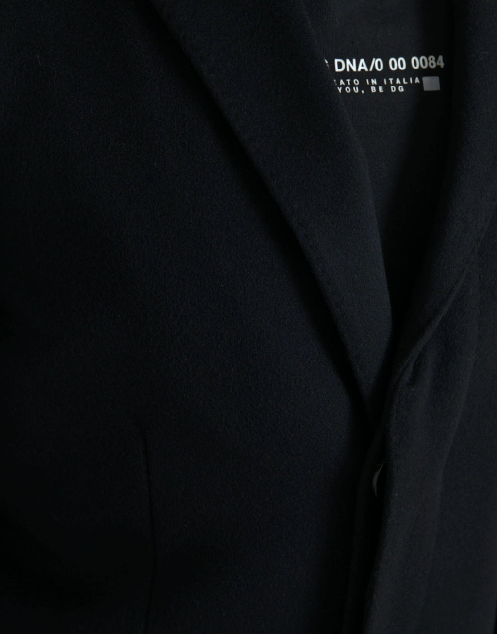 Dolce & Gabbana Black Single Breasted Trench Coat Jacket by Dolce & Gabbana