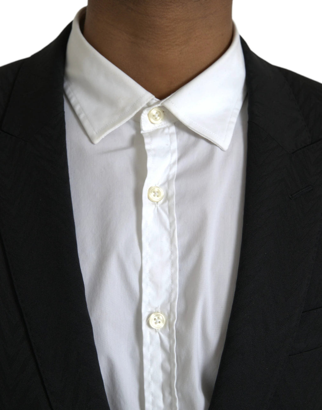 Dolce & Gabbana Black MARTINI Slim Fit Jacket Coat Blazer by Dolce & Gabbana