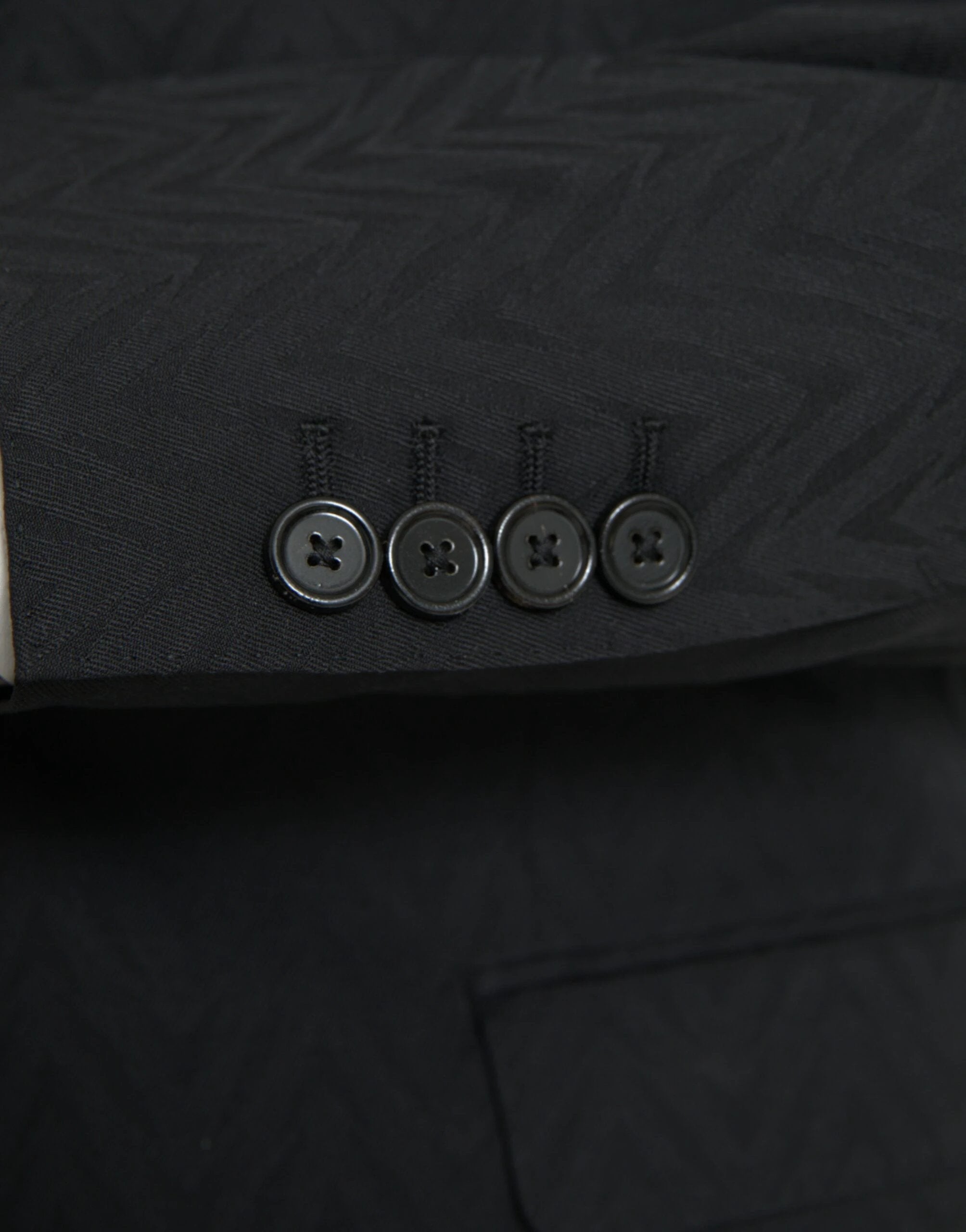 Dolce & Gabbana Black MARTINI Slim Fit Jacket Coat Blazer by Dolce & Gabbana