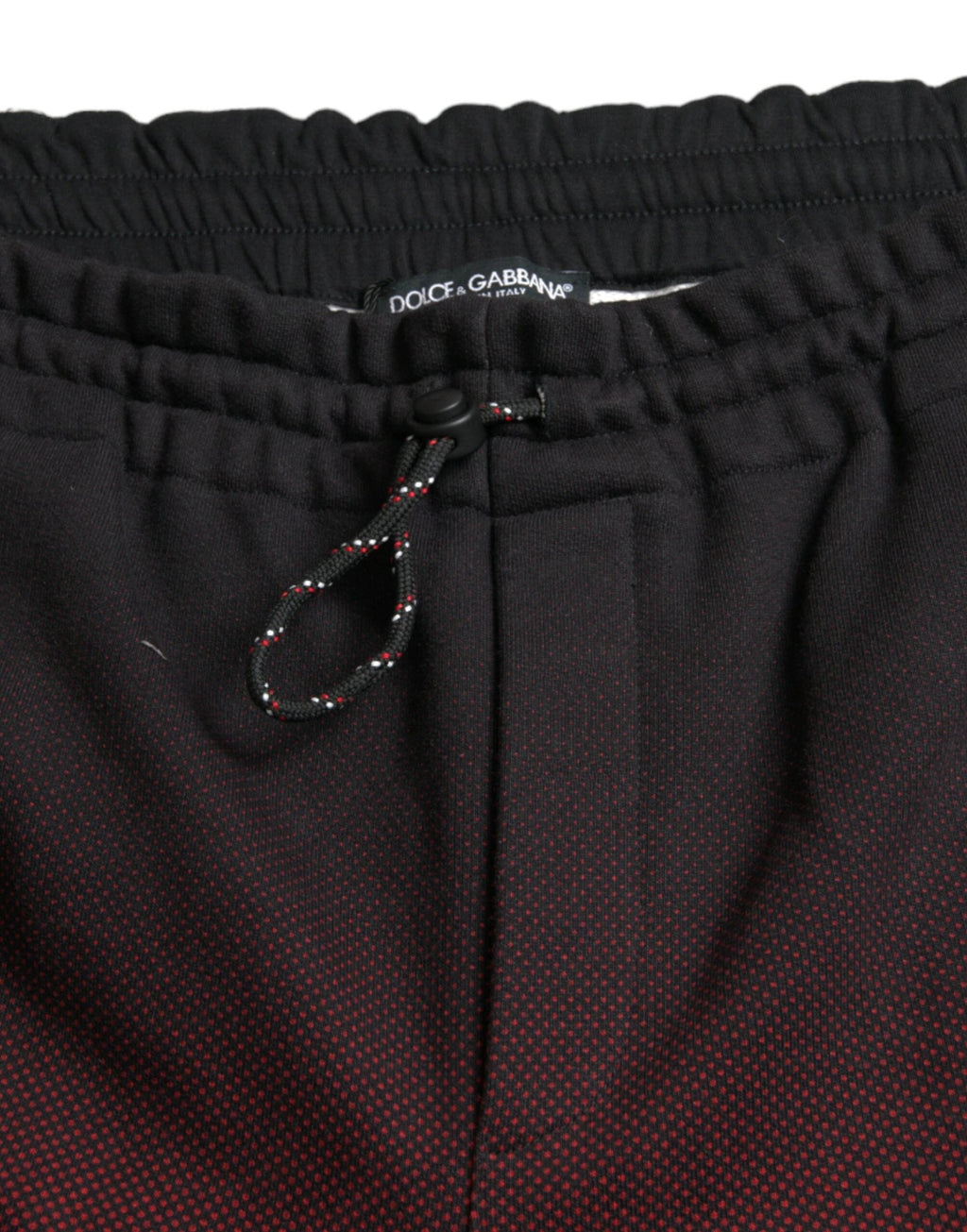 Dolce & Gabbana Red Leopard Print Cotton Bermuda Shorts by Dolce & Gabbana