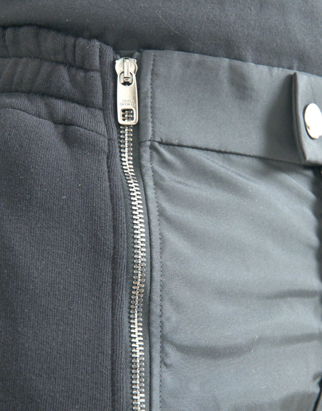 Dolce & Gabbana Black Cotton Blend Skinny Pants by Dolce & Gabbana