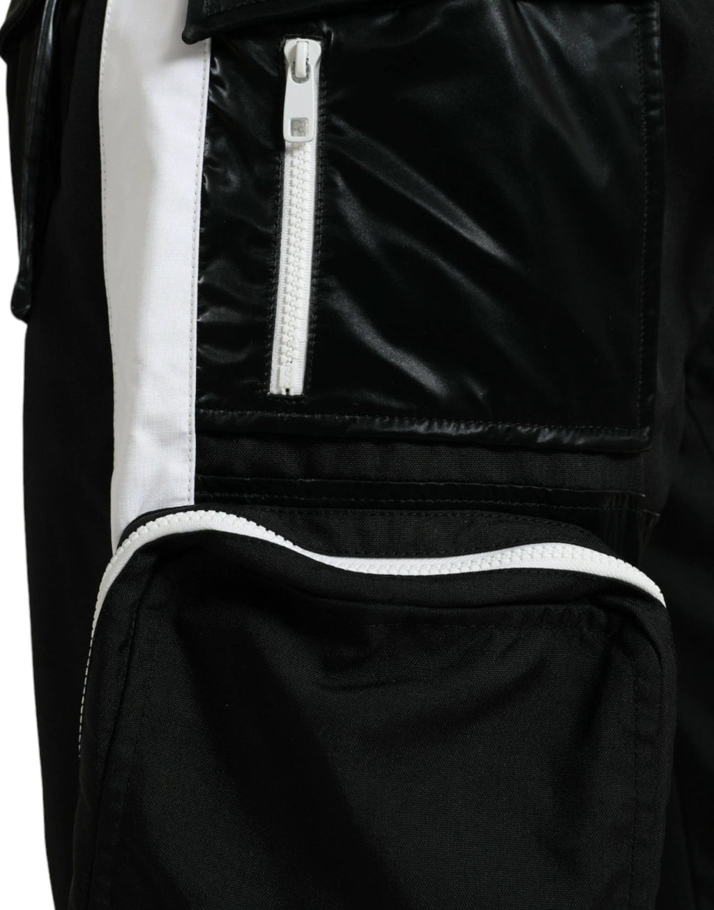 Dolce & Gabbana Black Nylon Cargo Jogger Men Sweatpants Pants by Dolce & Gabbana