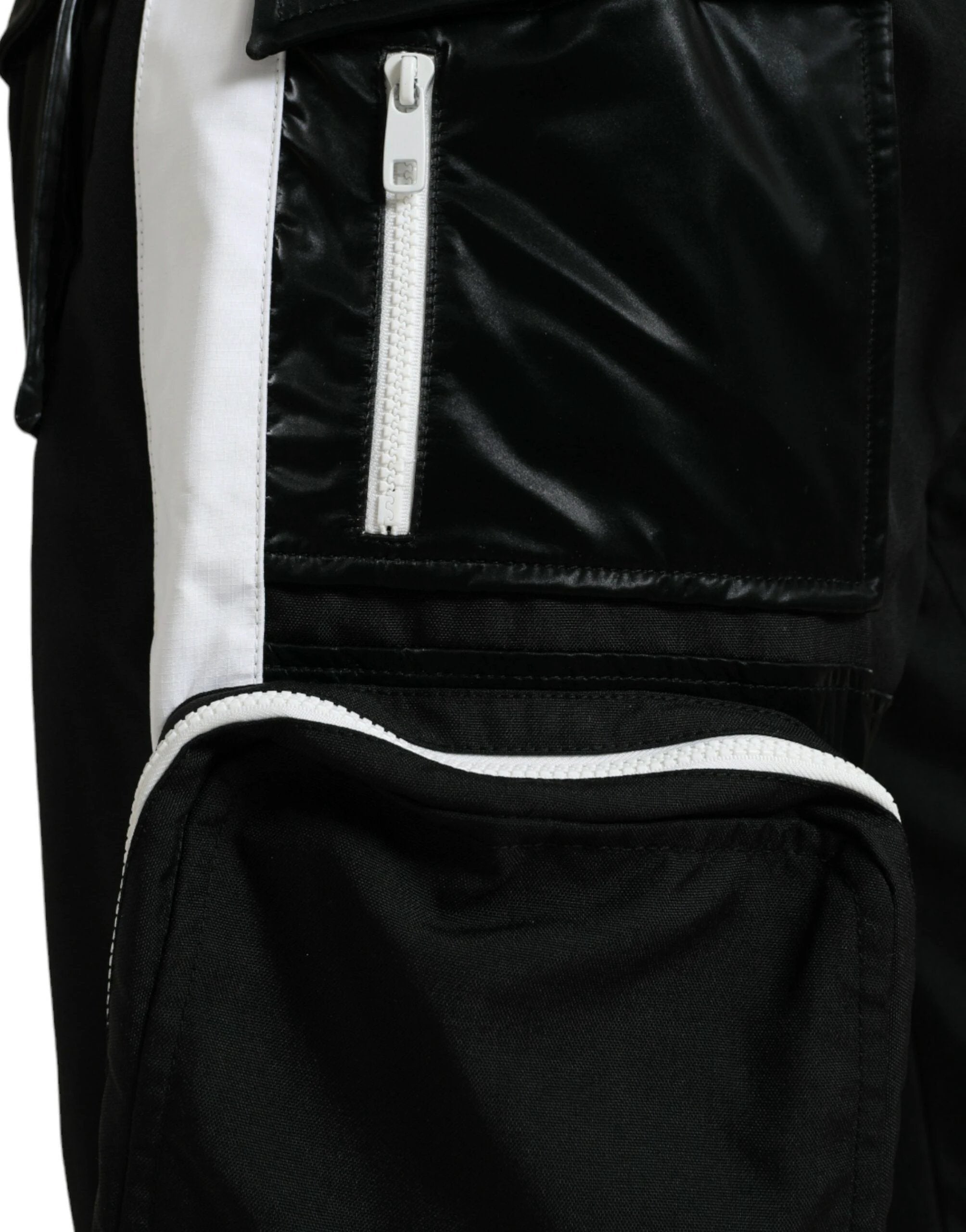Dolce & Gabbana Black Nylon Cargo Jogger Men Sweatpants Pants by Dolce & Gabbana