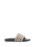 Sandales Burberry en caoutchouc marron