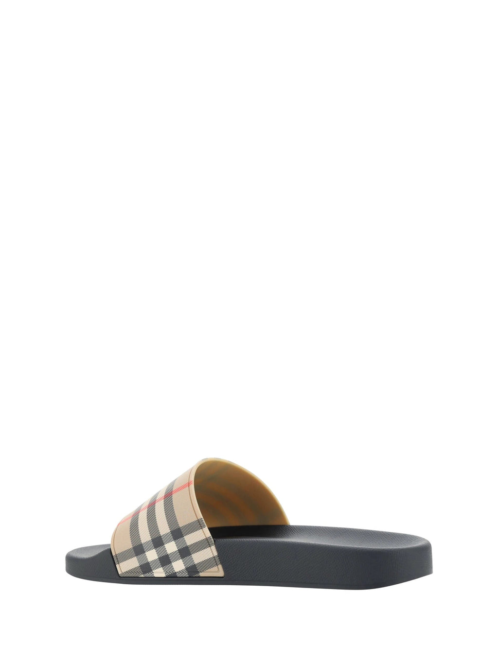 Sandales Burberry en caoutchouc marron