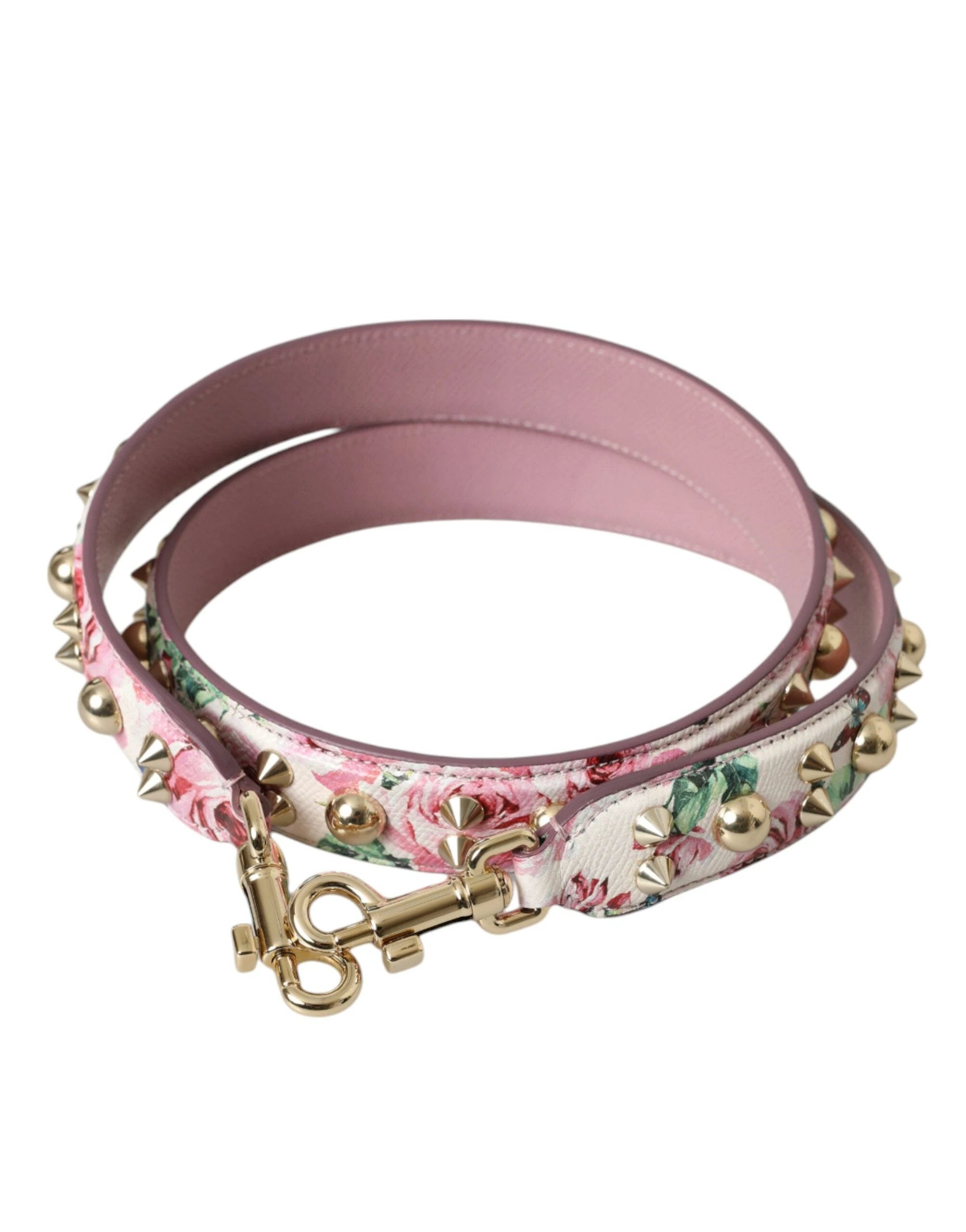Dolce & Gabbana Pink Floral Handbag Accessory Shoulder Strap by Dolce & Gabbana