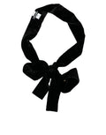 Dolce & Gabbana Black Viscose Wide Waist Women Belt by Dolce & Gabbana