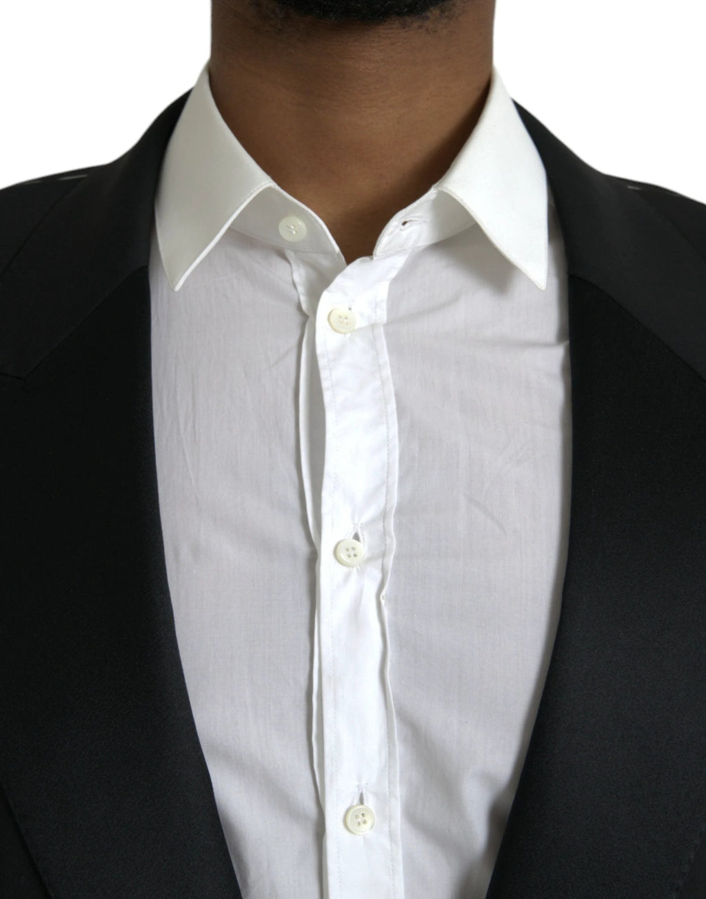 Dolce & Gabbana Black SICILIA Single Breasted Coat Blazer by Dolce & Gabbana