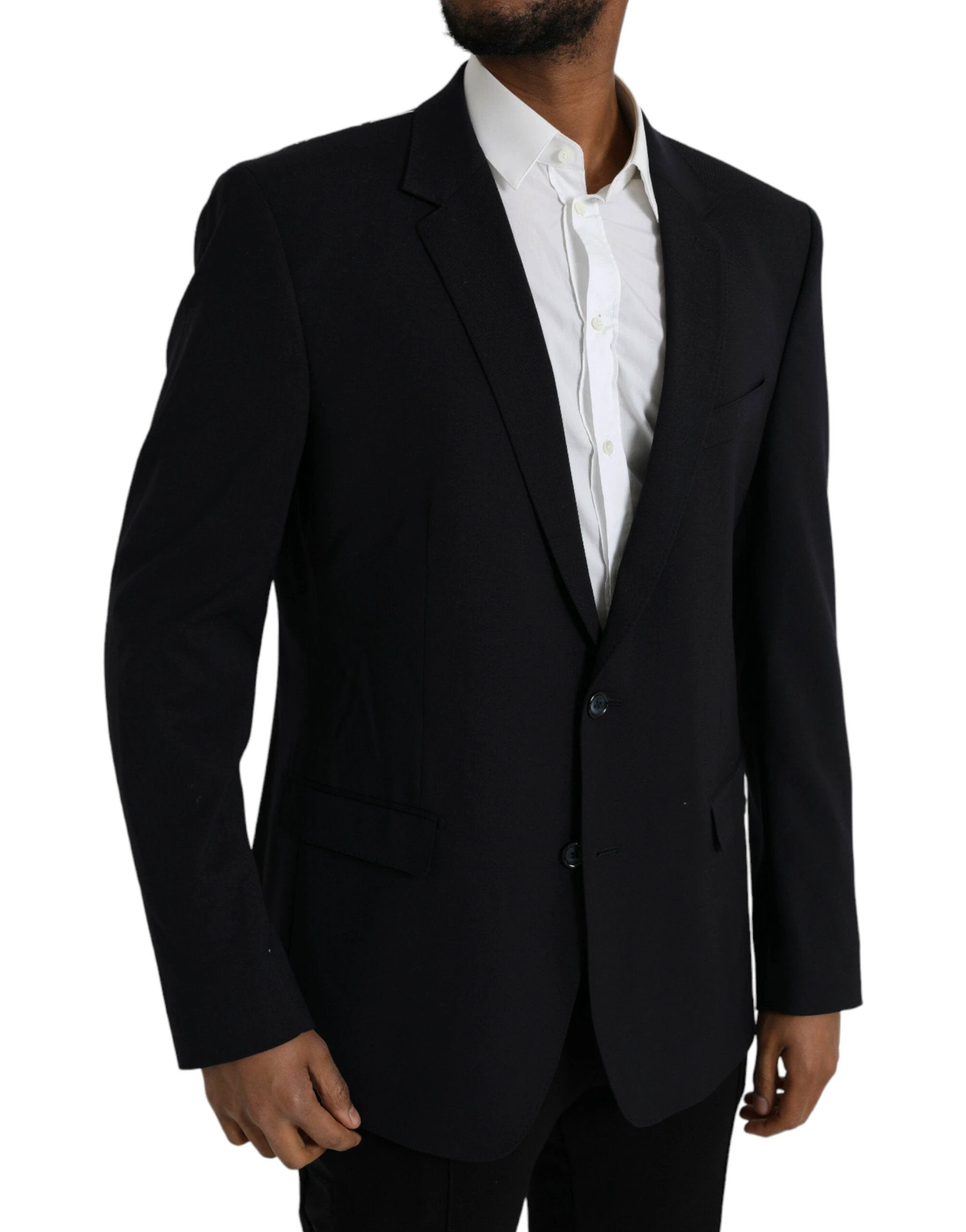 Dolce & Gabbana Black MARTINI Single Breasted Coat Blazer by Dolce & Gabbana