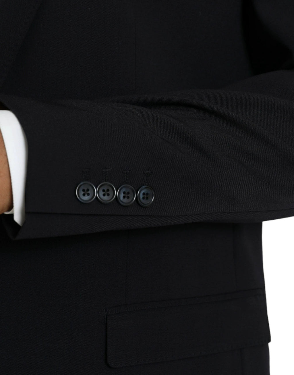 Dolce & Gabbana Black MARTINI Single Breasted Coat Blazer by Dolce & Gabbana