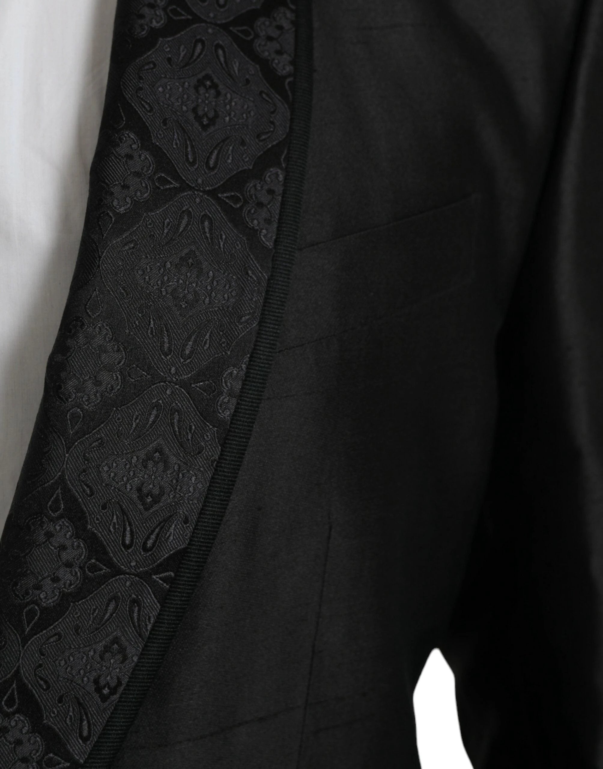 Dolce & Gabbana Black MARTINI Single Breasted Coat Blazer by Dolce & Gabbana