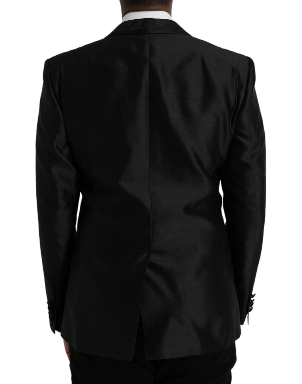 Dolce & Gabbana Black MARTINI Single Breasted Coat Blazer by Dolce & Gabbana
