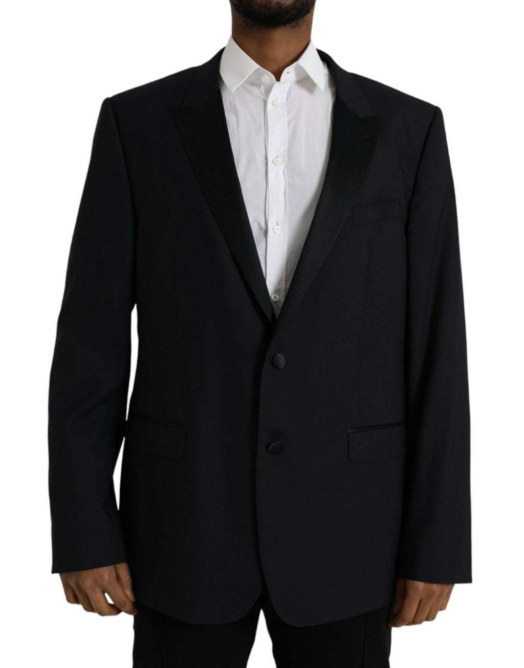Dolce & Gabbana Blue MARTINI Single Breasted Coat Blazer by Dolce & Gabbana