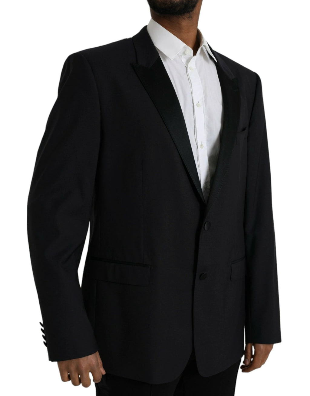 Dolce & Gabbana Blue MARTINI Single Breasted Coat Blazer by Dolce & Gabbana