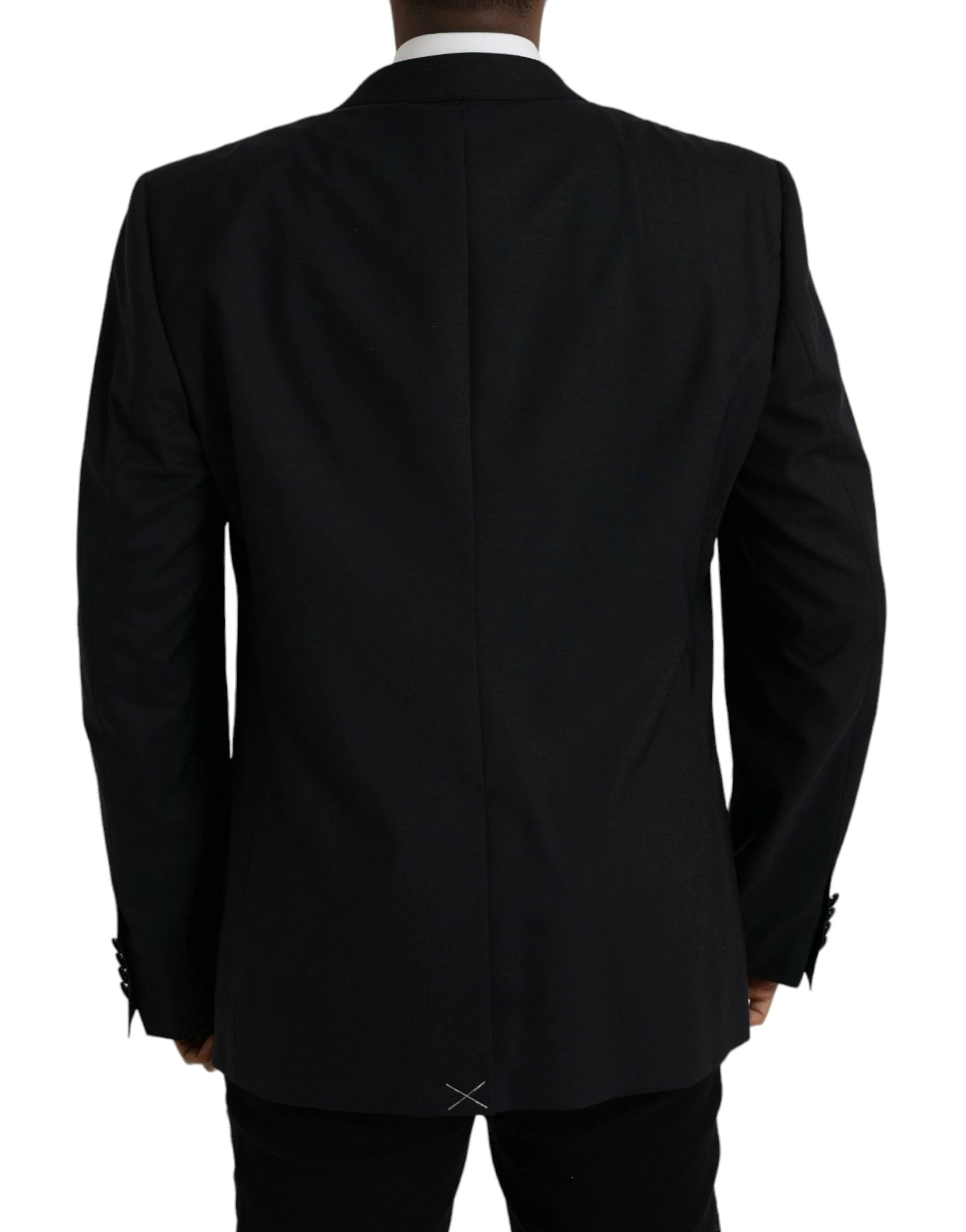 Dolce & Gabbana Blue MARTINI Single Breasted Coat Blazer by Dolce & Gabbana