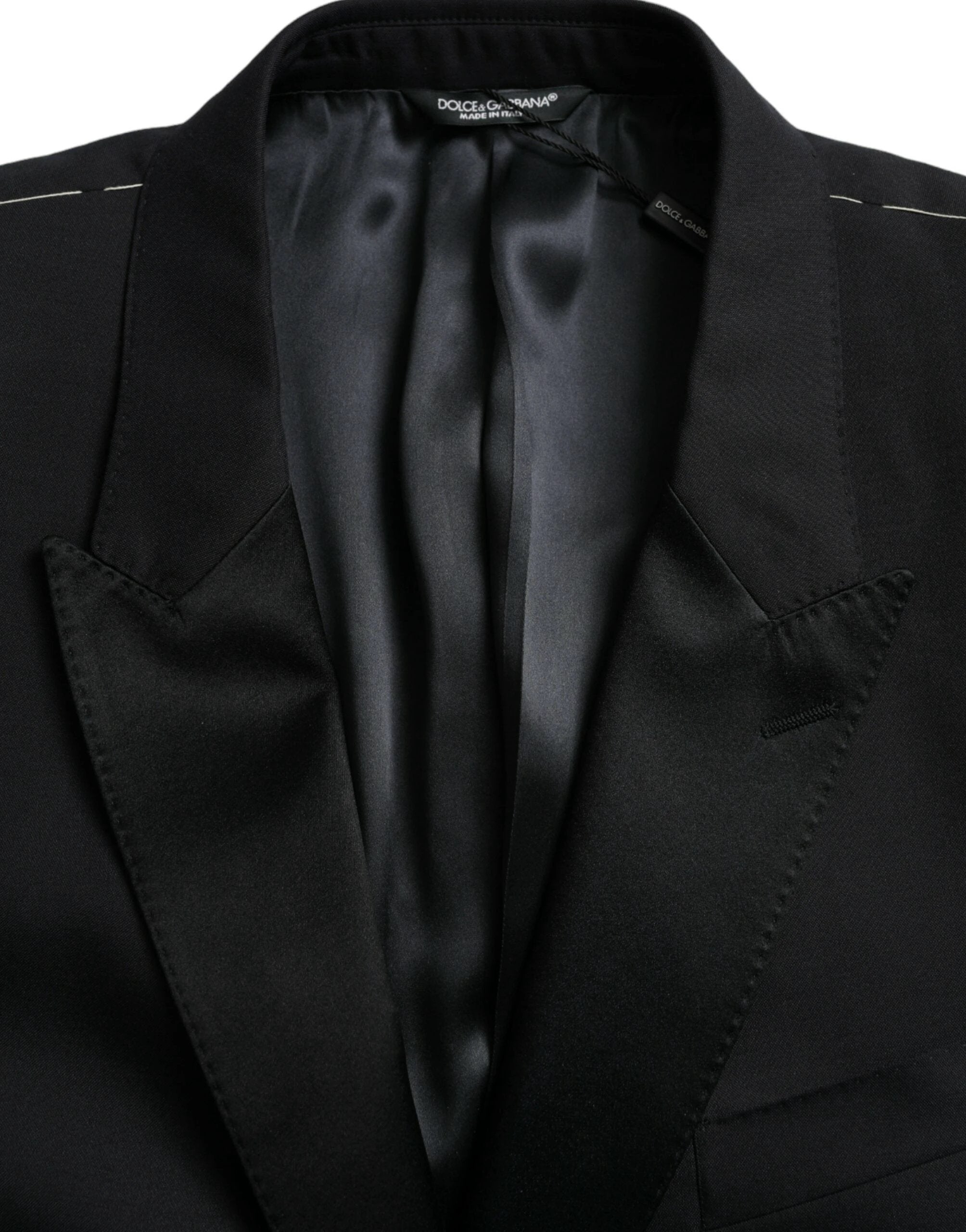 Dolce & Gabbana Blue MARTINI Single Breasted Coat Blazer by Dolce & Gabbana