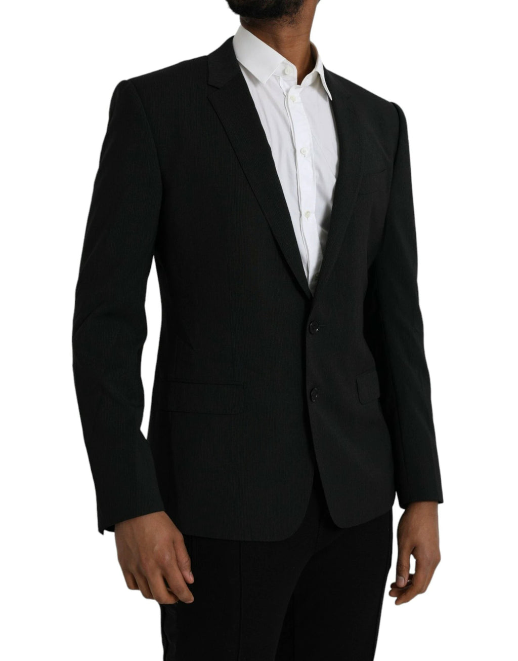 Dolce & Gabbana Blue MARTINI Shawl Single Breasted Blazer by Dolce & Gabbana