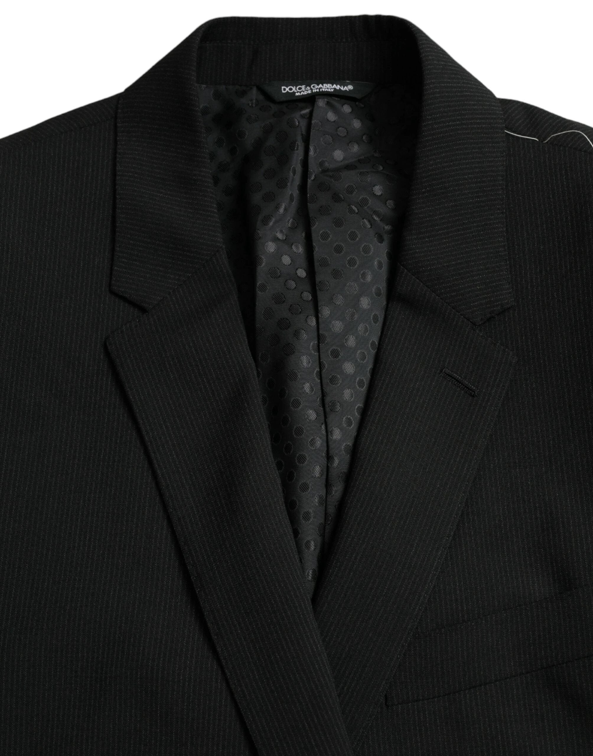Dolce & Gabbana Blue MARTINI Shawl Single Breasted Blazer by Dolce & Gabbana