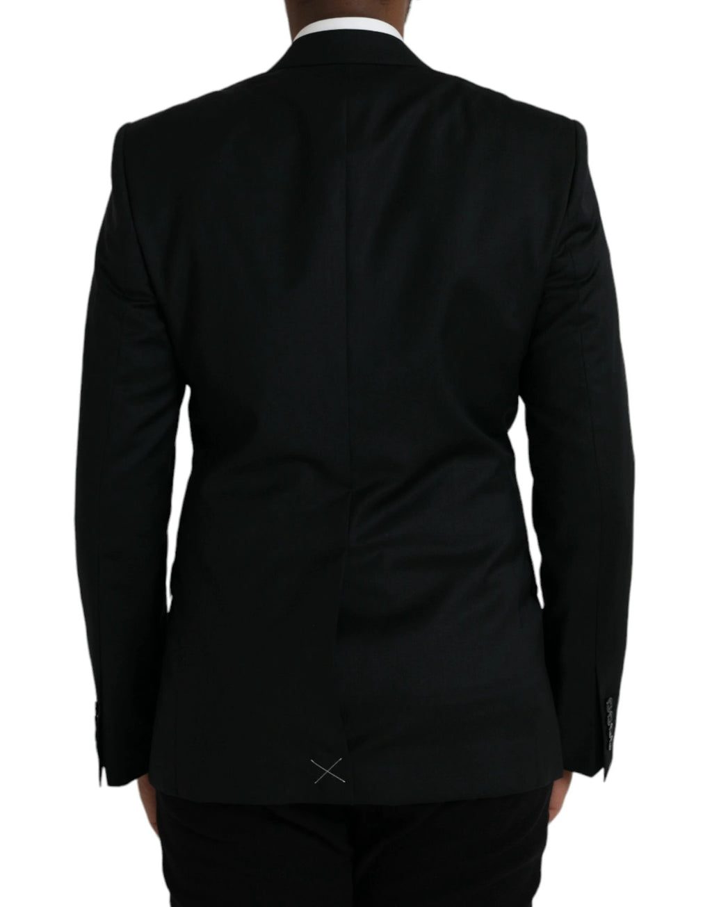 Dolce & Gabbana Black Wool MARTINI Single Breasted Blazer by Dolce & Gabbana