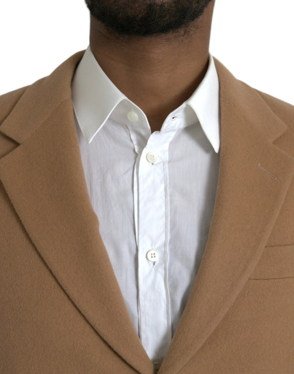 Prada Brown Cashmere 2 Piece Single Breasted Suit by Prada